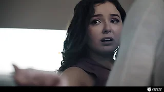 Step Daddy Freezes Stepdaughter And Fucks Her To Also fuze Orgasms