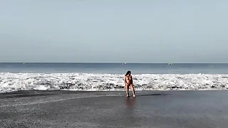 StepMom asks their way StepSon to take a crack at a Nude Beach PhotoSession